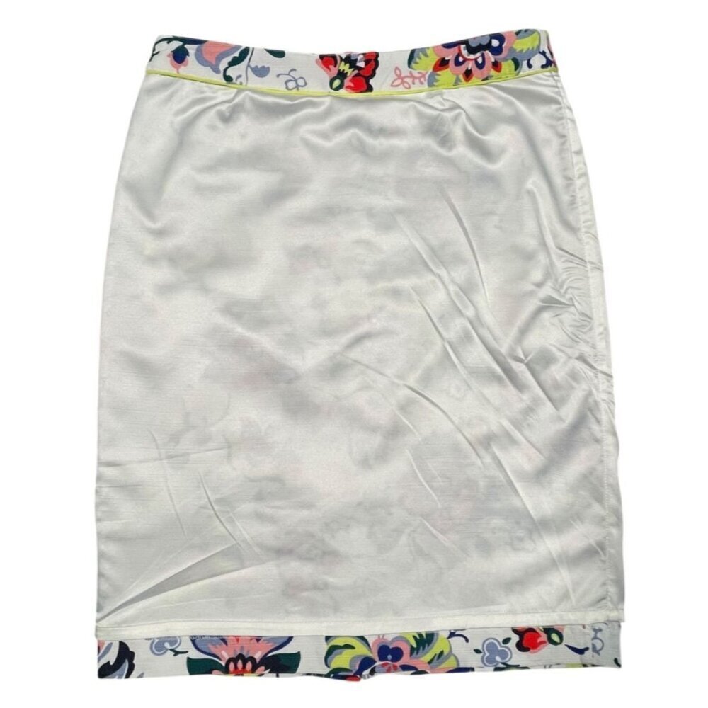 Boden Floral Cotton Stretch Skirt – 8R - Picture 7 of 8